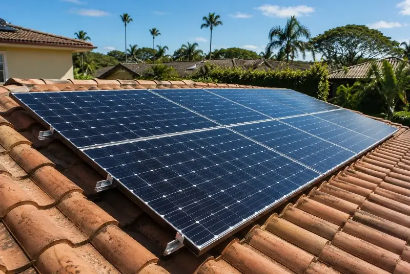 Installation de panneaux solaires à Gassin